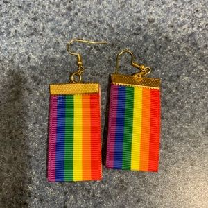 Pride earrings fashionable